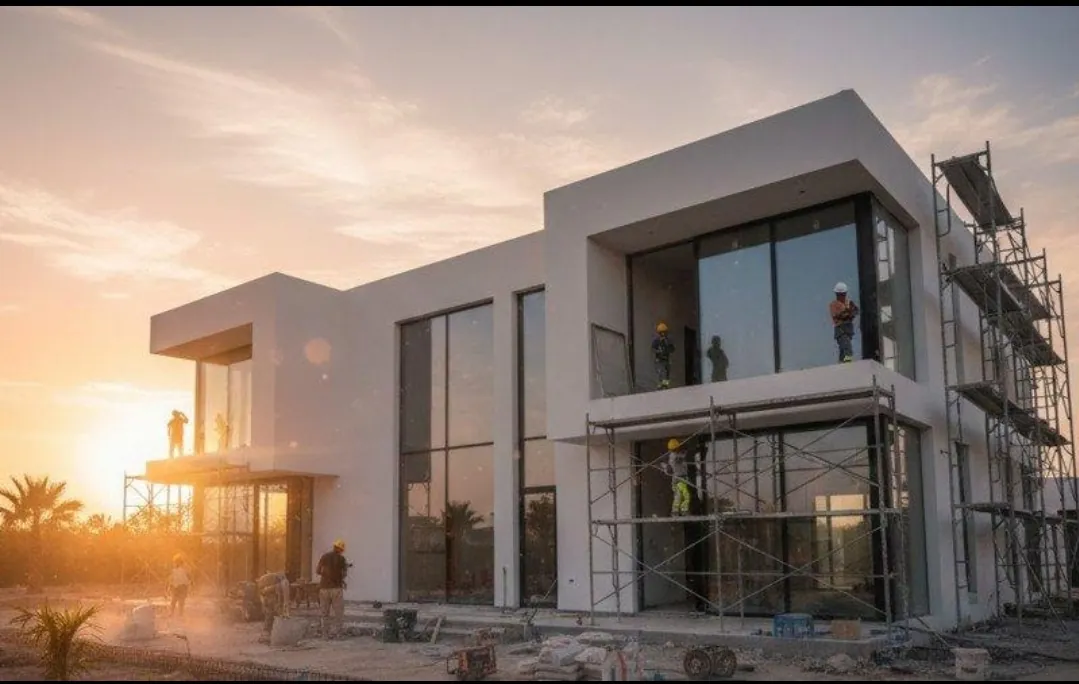 ترميم مبنى مع تشطيب كامل