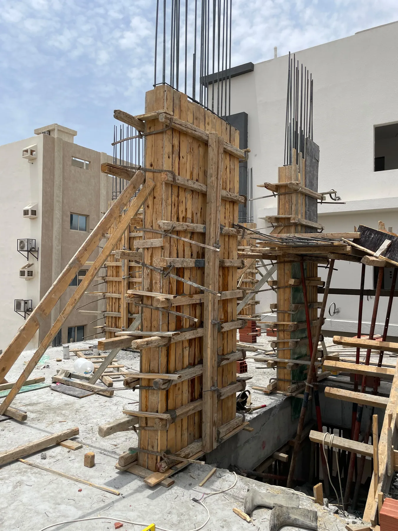 تشطيب مداخل وممرات بعد الترميم