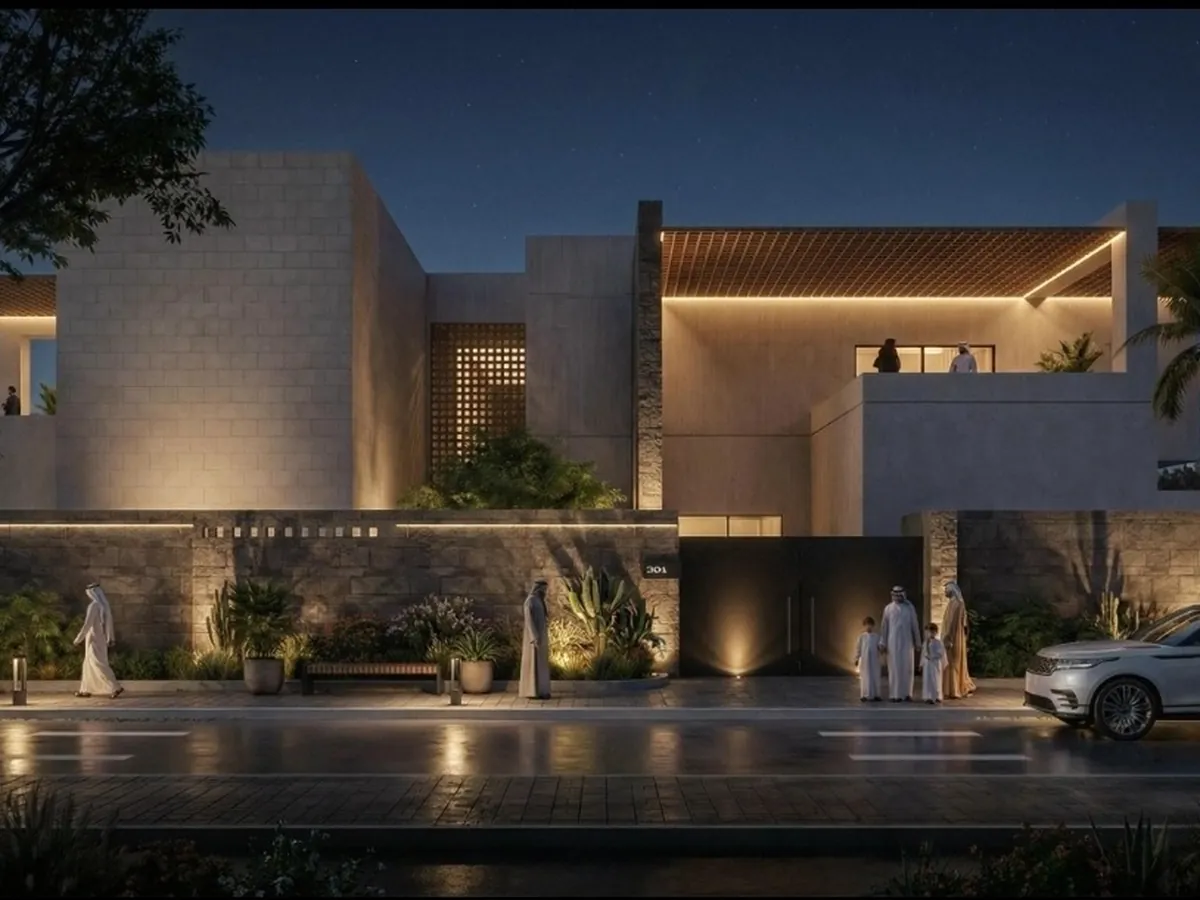 تصور: مشروع فيلا سكنية — بناء وتشطيب